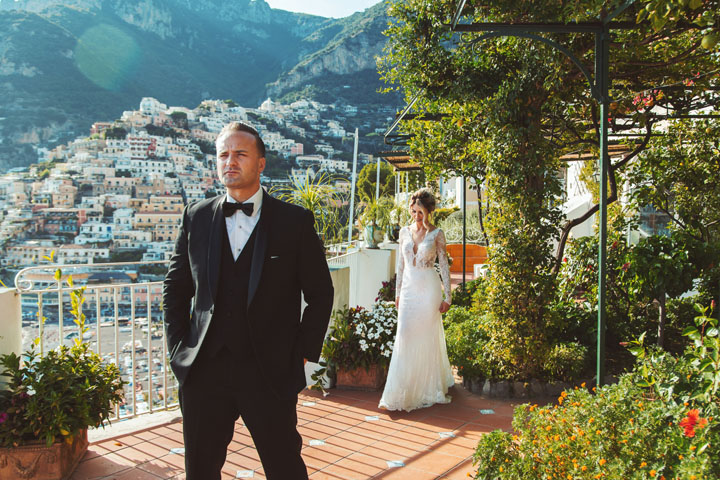 destination wedding in positano
